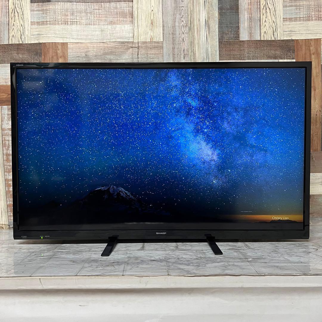 即日受渡❣️全国送料込シャープ40型液晶テレビ Wチューナー外付HDD裏番組録画