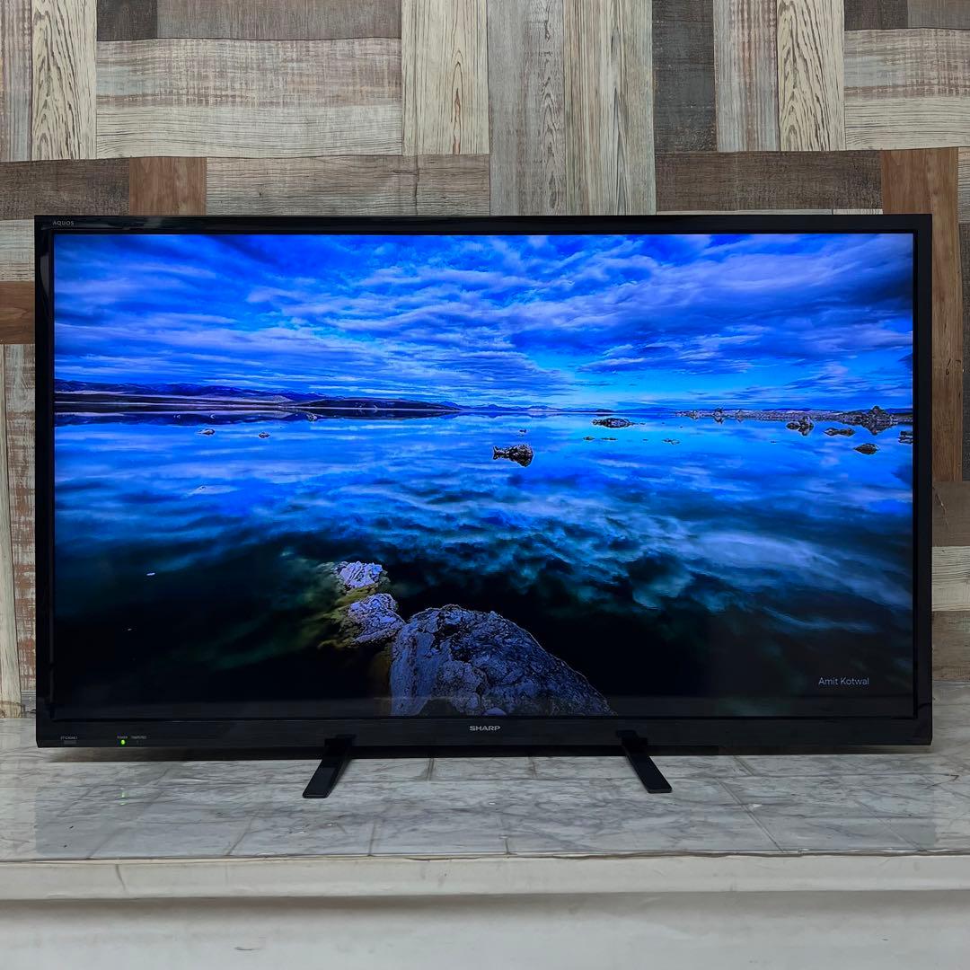 即日受渡❣️全国送料込シャープ40型液晶テレビ Wチューナー外付HDD裏番組録画