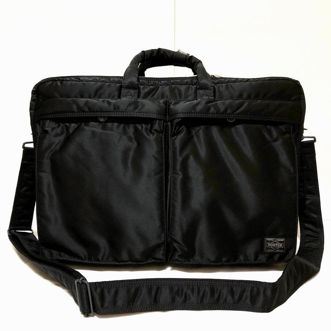 未使用級✨ポータータンカー ビジネスバッグ3way 2層 A4可 黒 吉田カバン