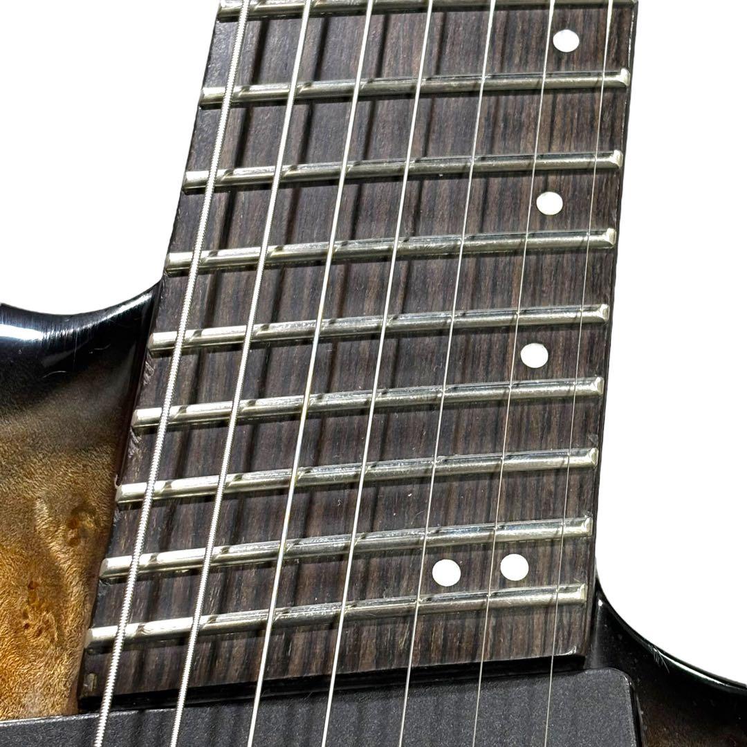 Legator 7弦　エレキギター　EMG搭載　杢目　メタル　アクティブ