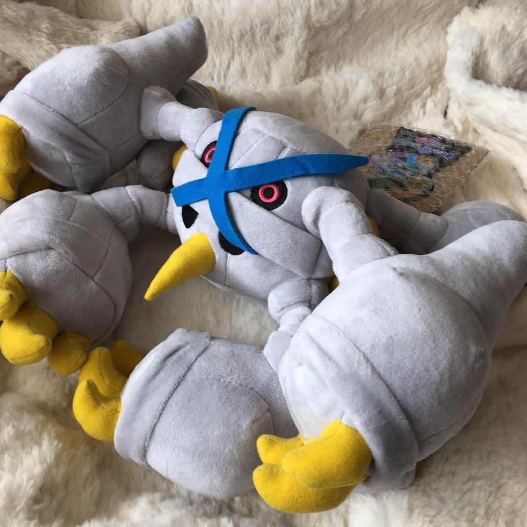 ポケモンセンター　銀色のメガメタグロス　ぬいぐるみ　色違い