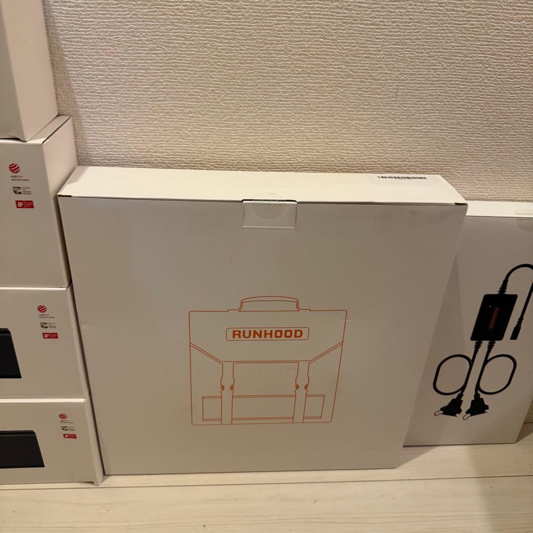 RUNHOOD ランフッド　バッテリー交換式 ポータブル電源 災害グッズ