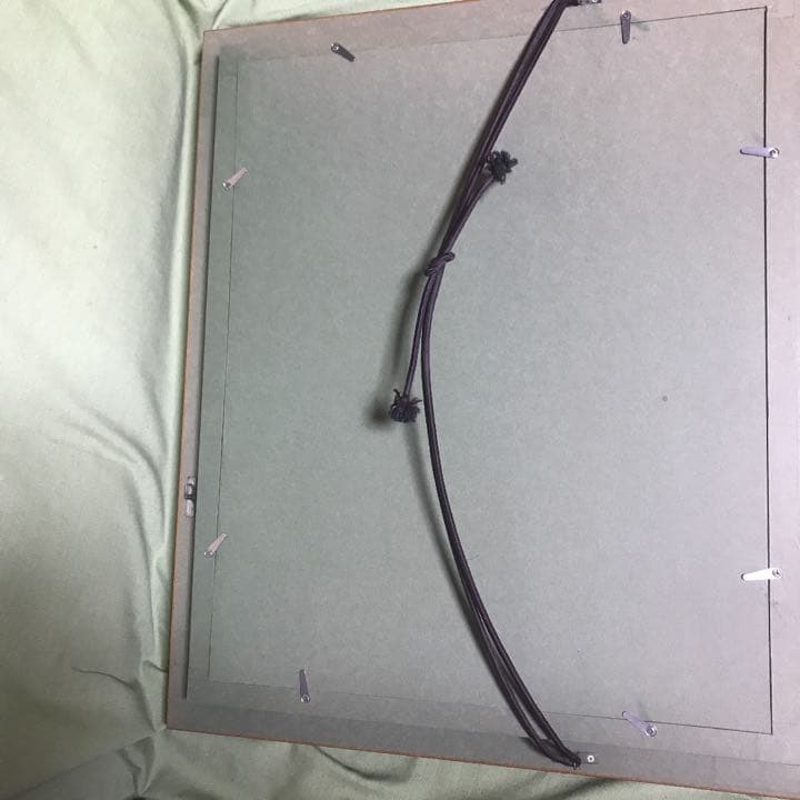 絵画　雨宮英夫　「春待つ民家」6号　直筆サイン入り