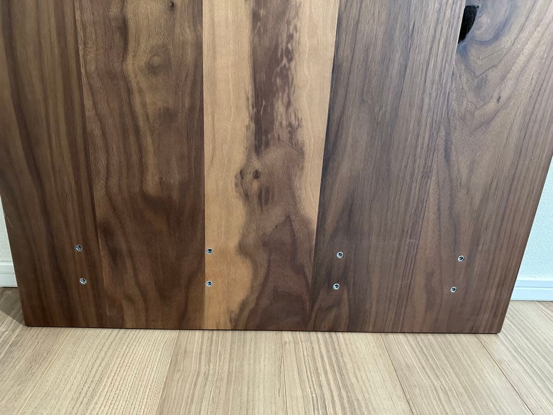 ウォールナット天板 無垢材 幅1600mm 奥行700mm 厚さ30mm