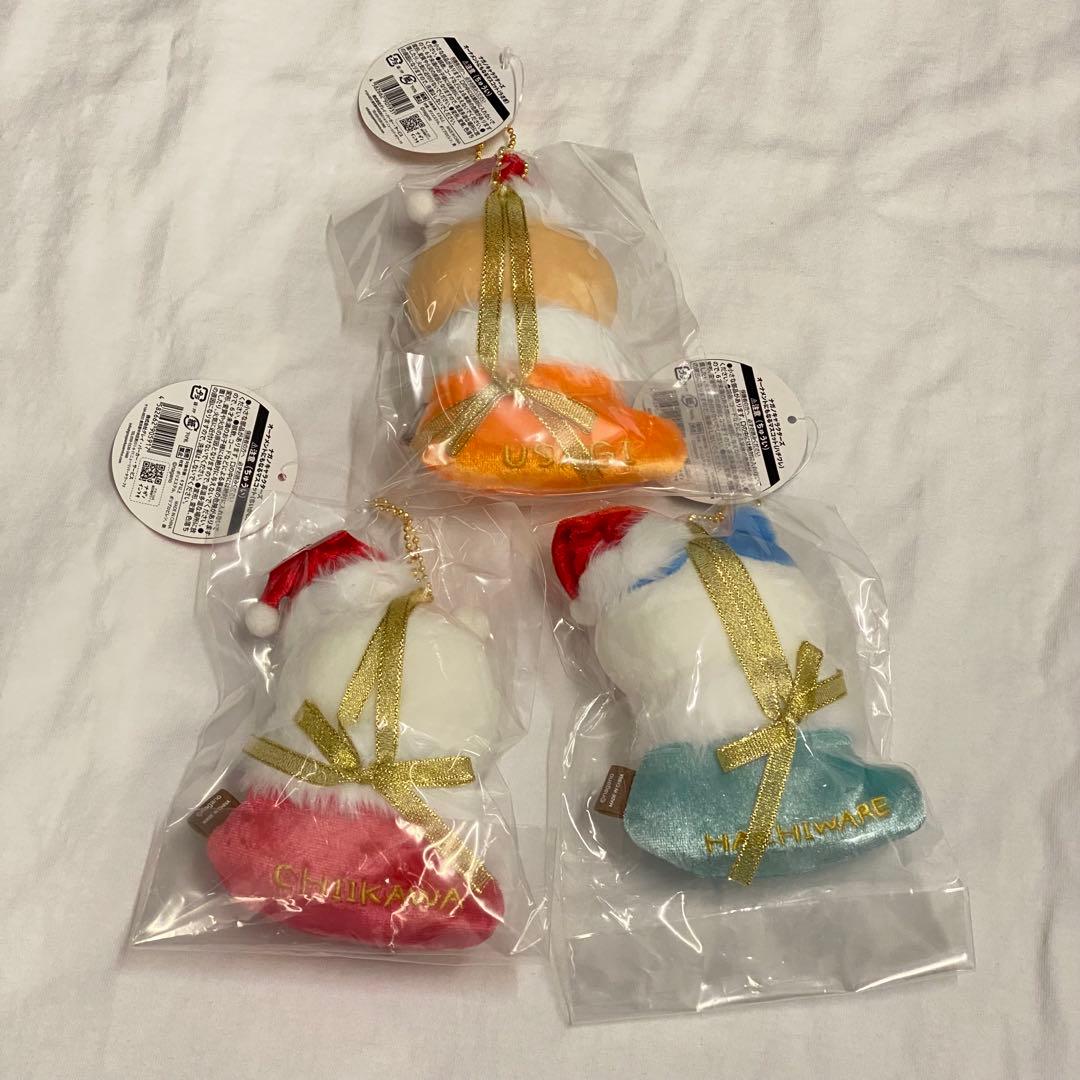 【ナガノマーケット】ちいかわ オーナメントにもなるマスコット ちいハチうさ