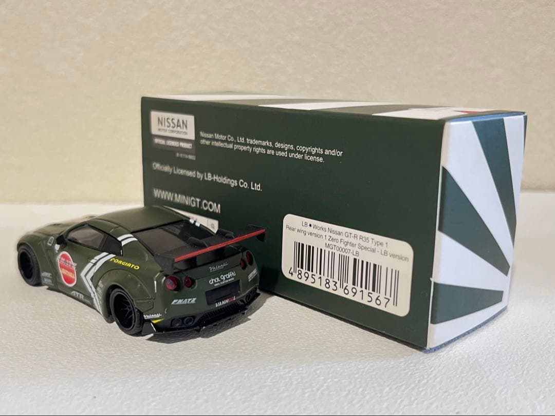 MINIGT LBWK 日産 GT-R 零式 ゼロファイター リバティーウォーク