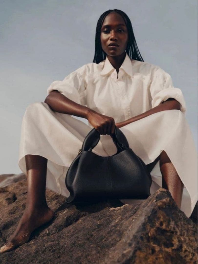 美品　ポレーヌショルダーバック