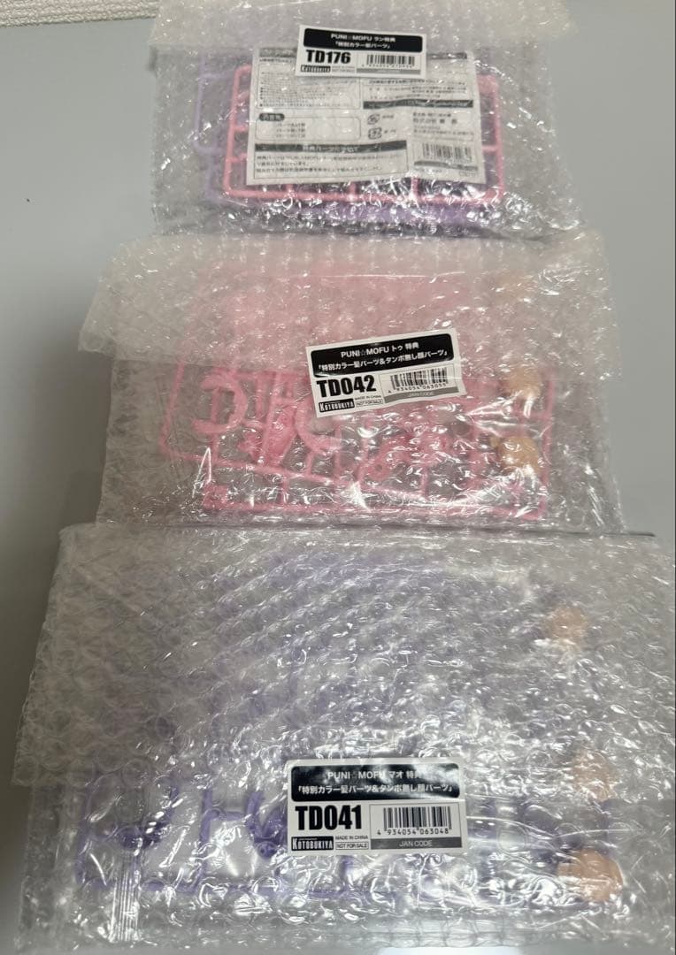 メガミデバイス　PUNI☆MOFU ラン　特典付き　＋マオ、トゥ特典パーツ