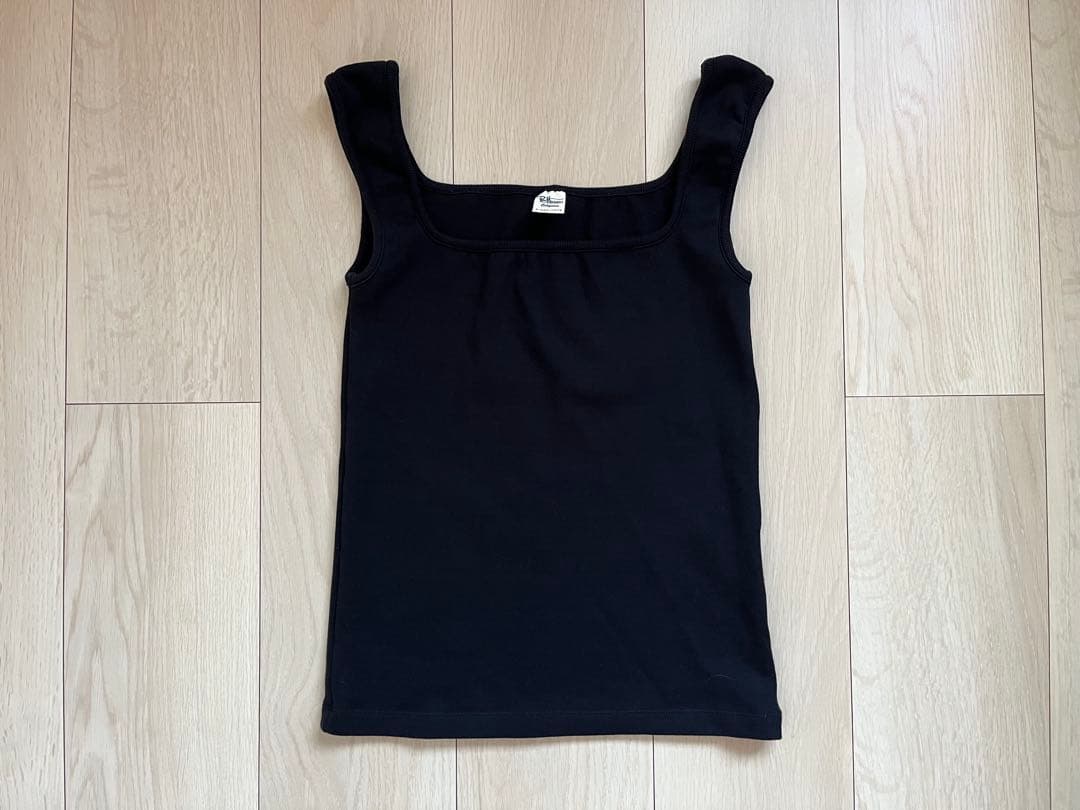 Ron Herman ベアリブタンクトップ ブラック　S