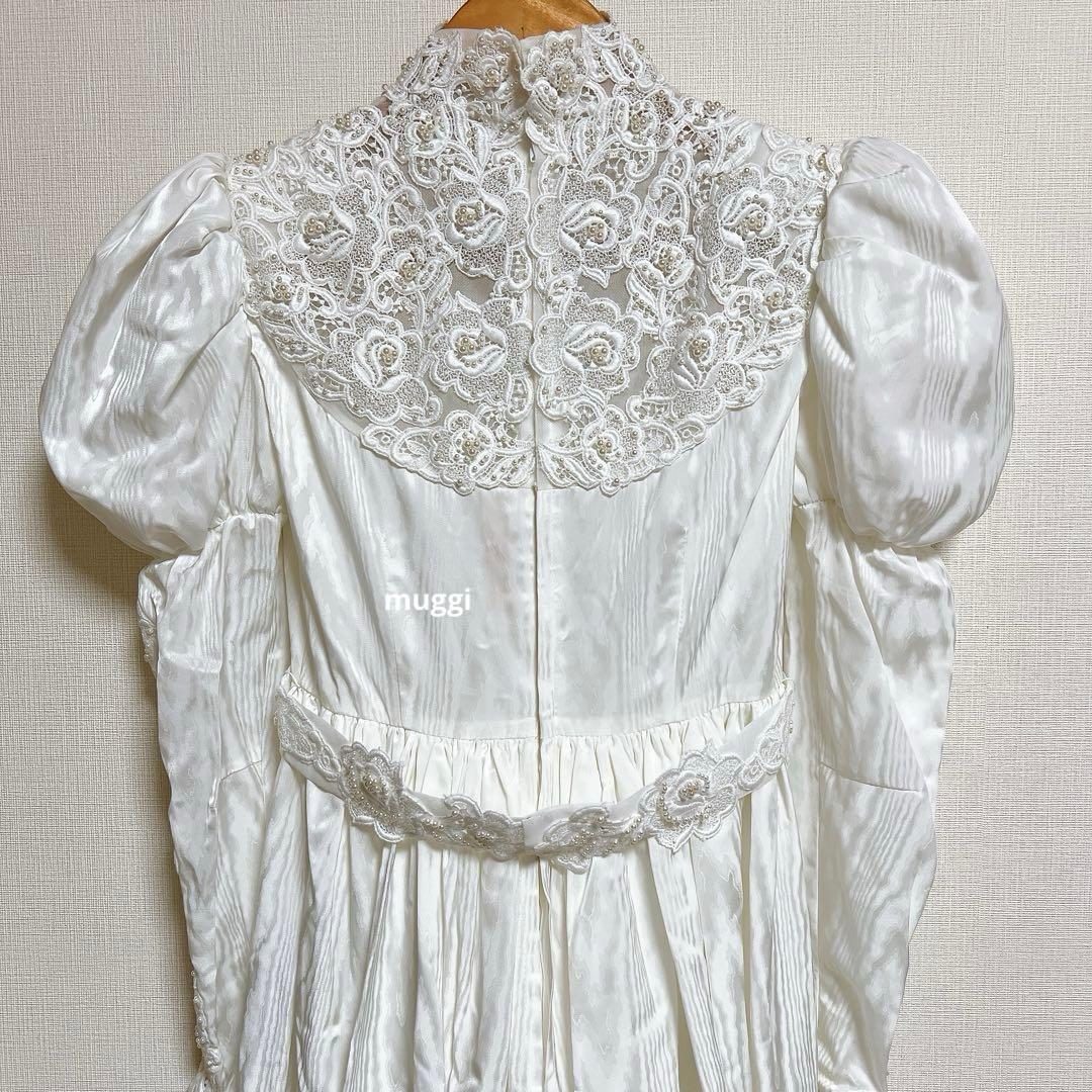 yumi katsura ユミカツラ ウェディングドレス パール パフスリーブ