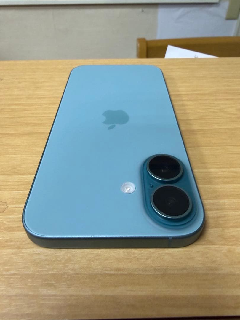 【アン】iPhone16 128GB ティール【国内simフリー版】