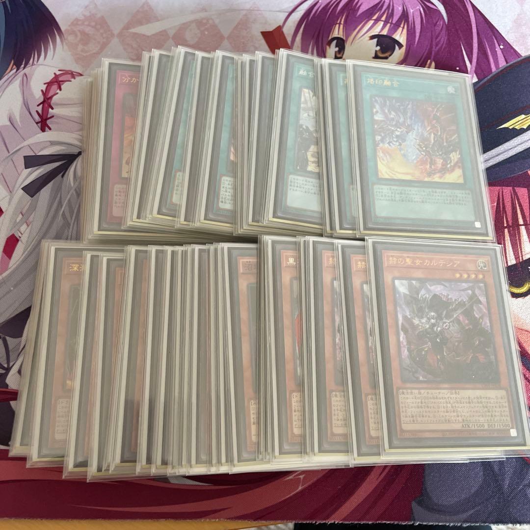 遊戯王 烙印 融合gs デッキ デッキパーツ 白の物語 高レアリティ