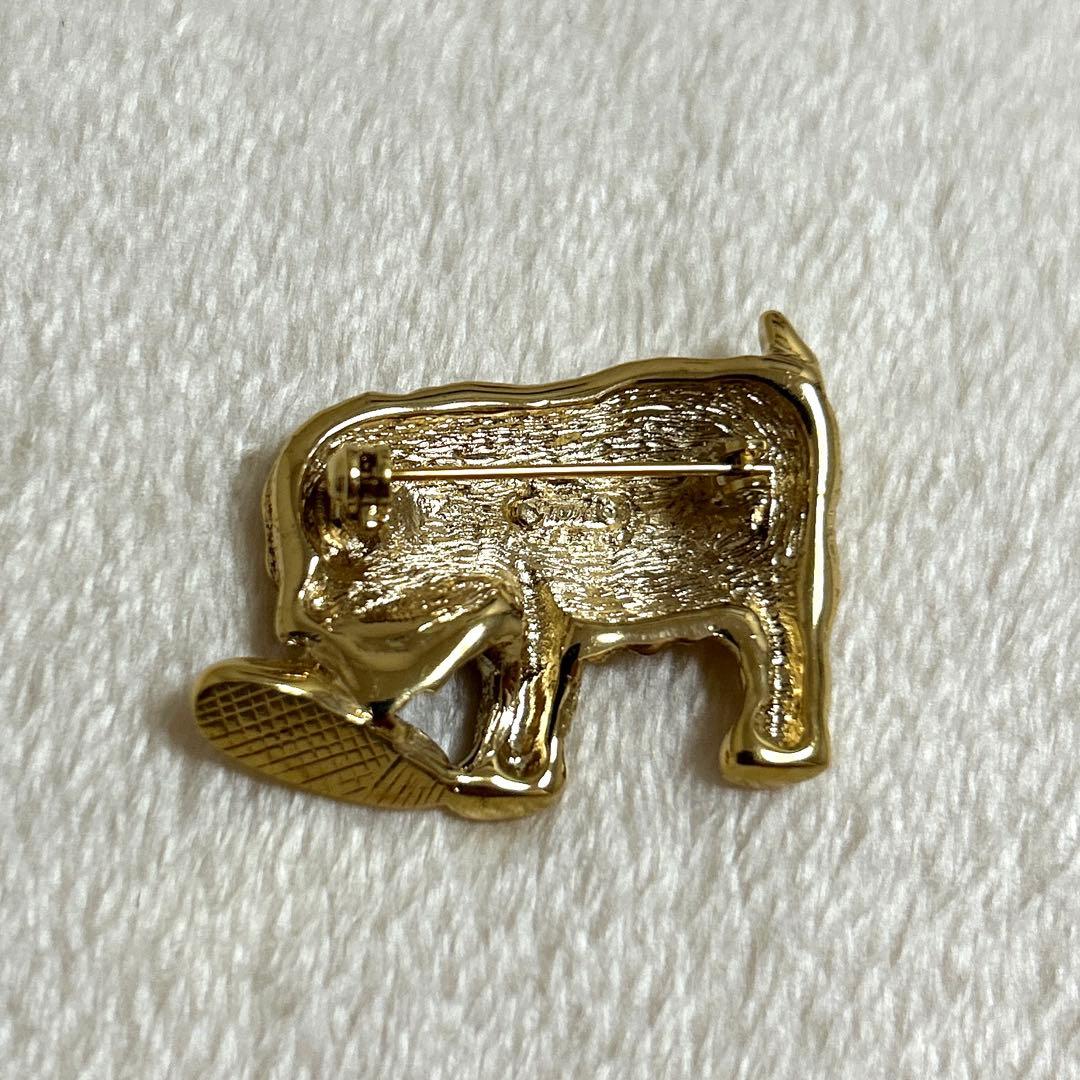GROSSE グロッセ ワンちゃん 犬 ドッグ dog モチーフ ブローチ