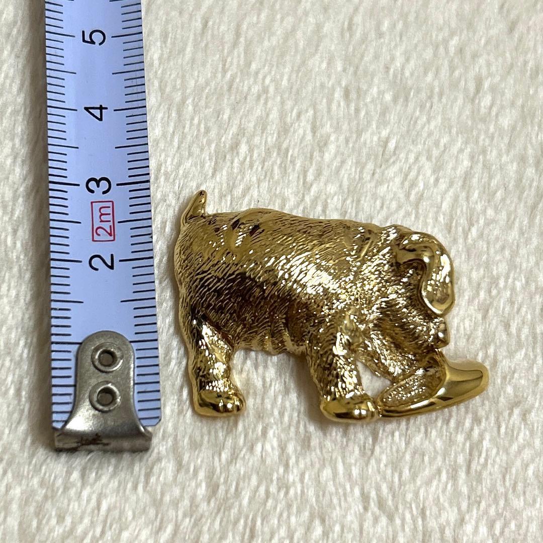 GROSSE グロッセ ワンちゃん 犬 ドッグ dog モチーフ ブローチ