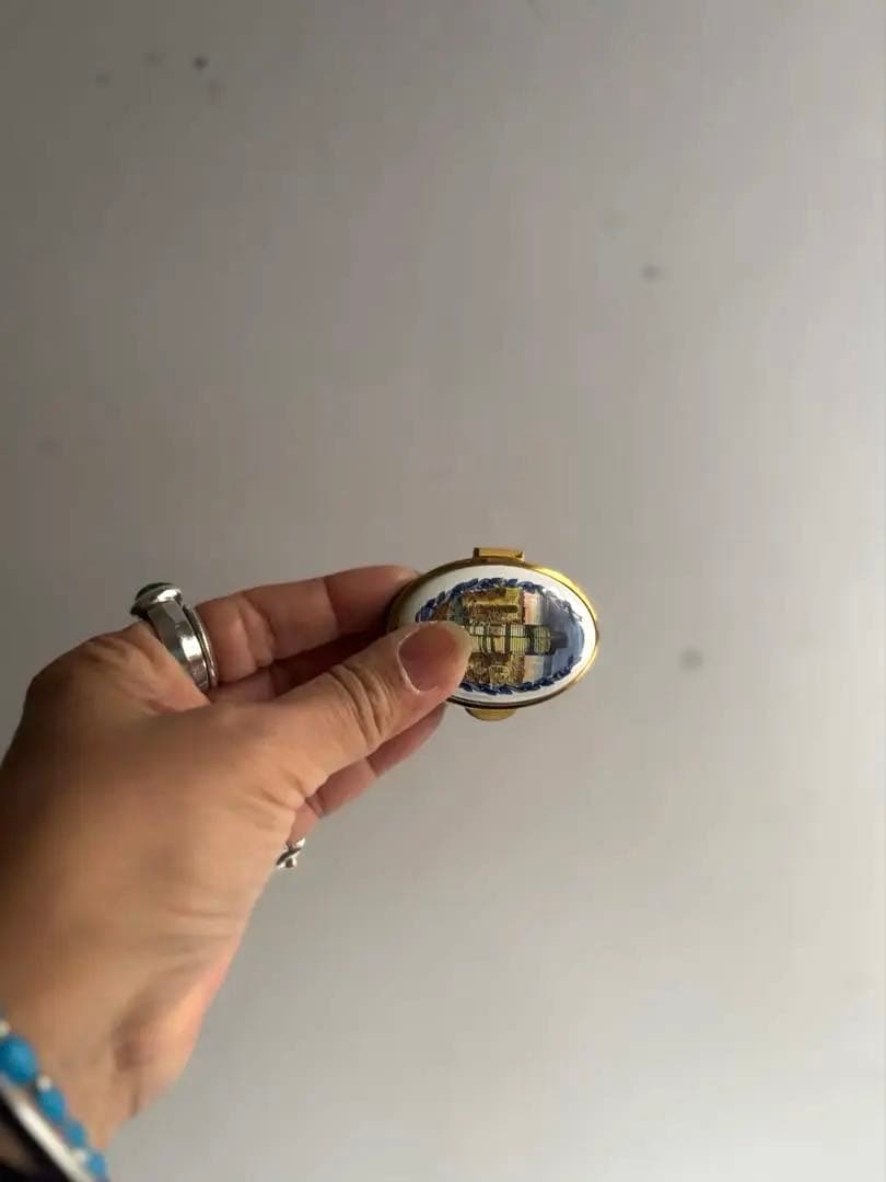 802 HALCYON DAYS ハルシオンデイズ エナメルボックス② 英国製