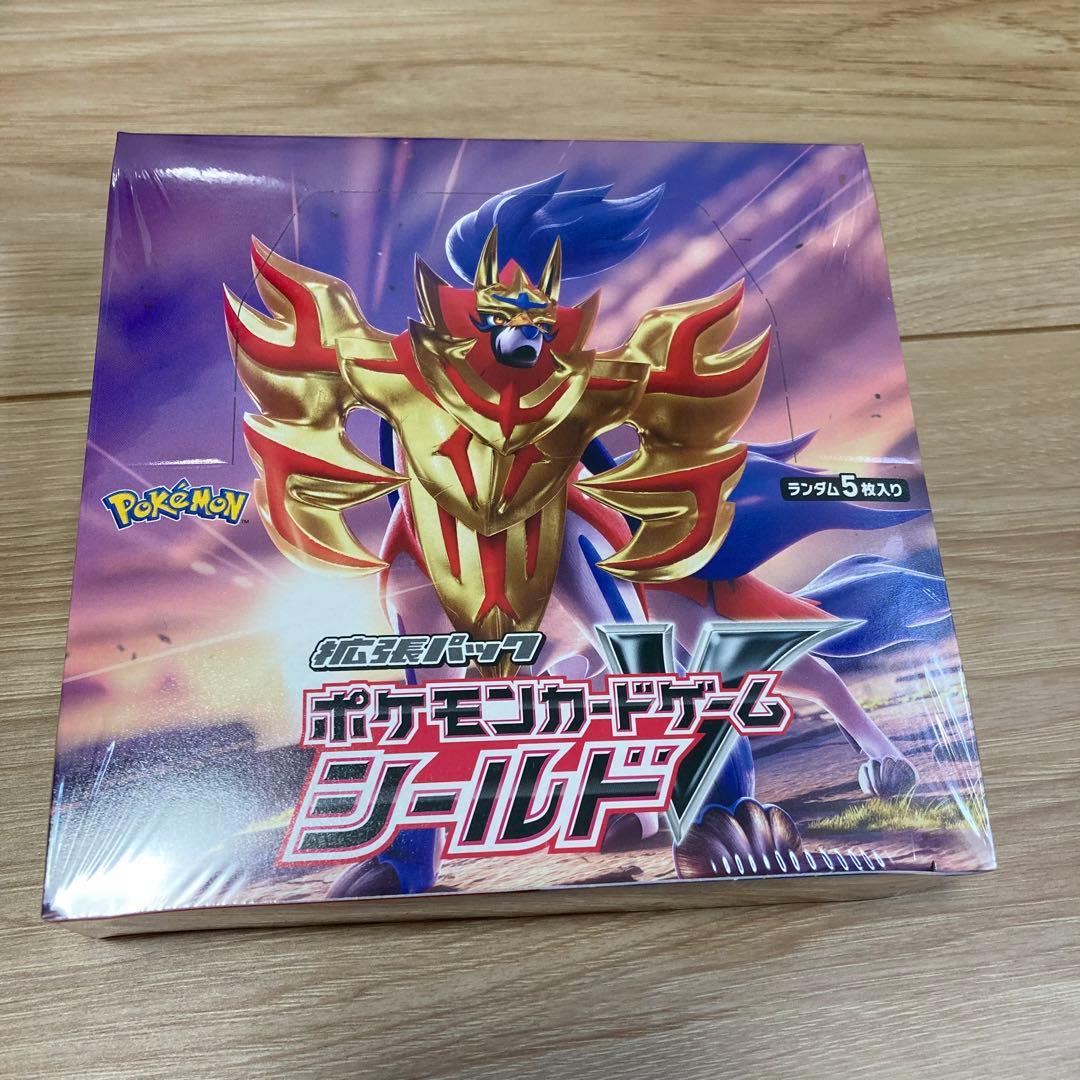 ポケモンカードゲーム　ソード&シールド　拡張パック　シールド　ボックス　box
