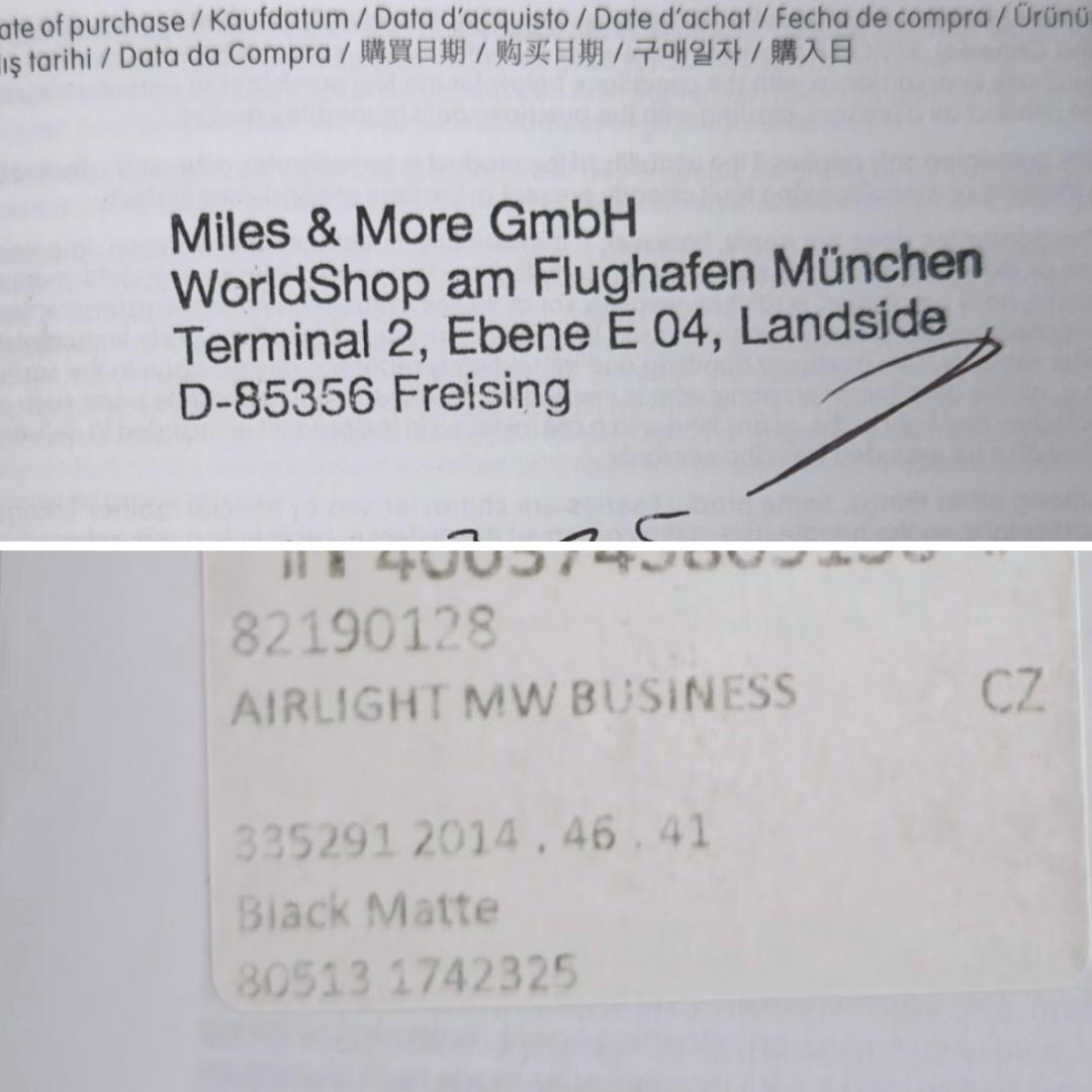 美品 リモワ ルフトハンザ エアーライトコレクション23L TSA 機内持ち込み