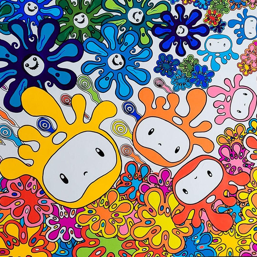 ★鈴木哲也★F50(1167×910mm)アクリル原画★送料無料#0072