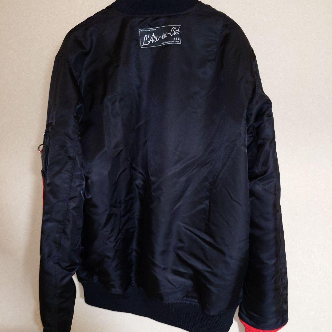 L'Arc〜en〜Ciel フライトジャケット MA-1 Sサイズ HYDE