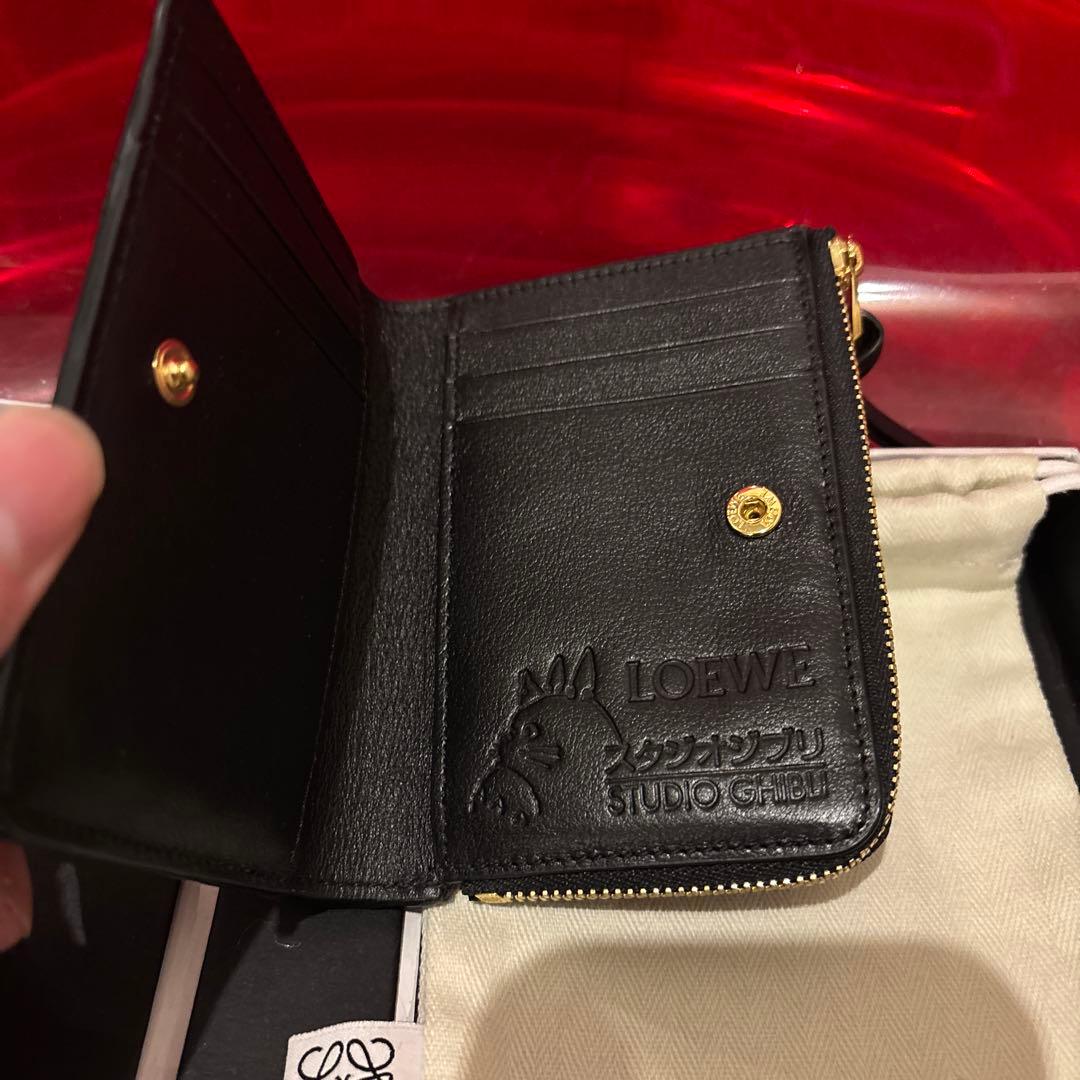 LOEWE×ジブリコラボ ハウルの動く城 カルシファーウォレット財布
