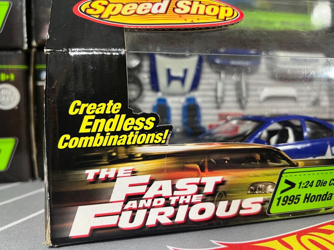 ミニカー FAST&FURIOUS Honda Civic Street Tune