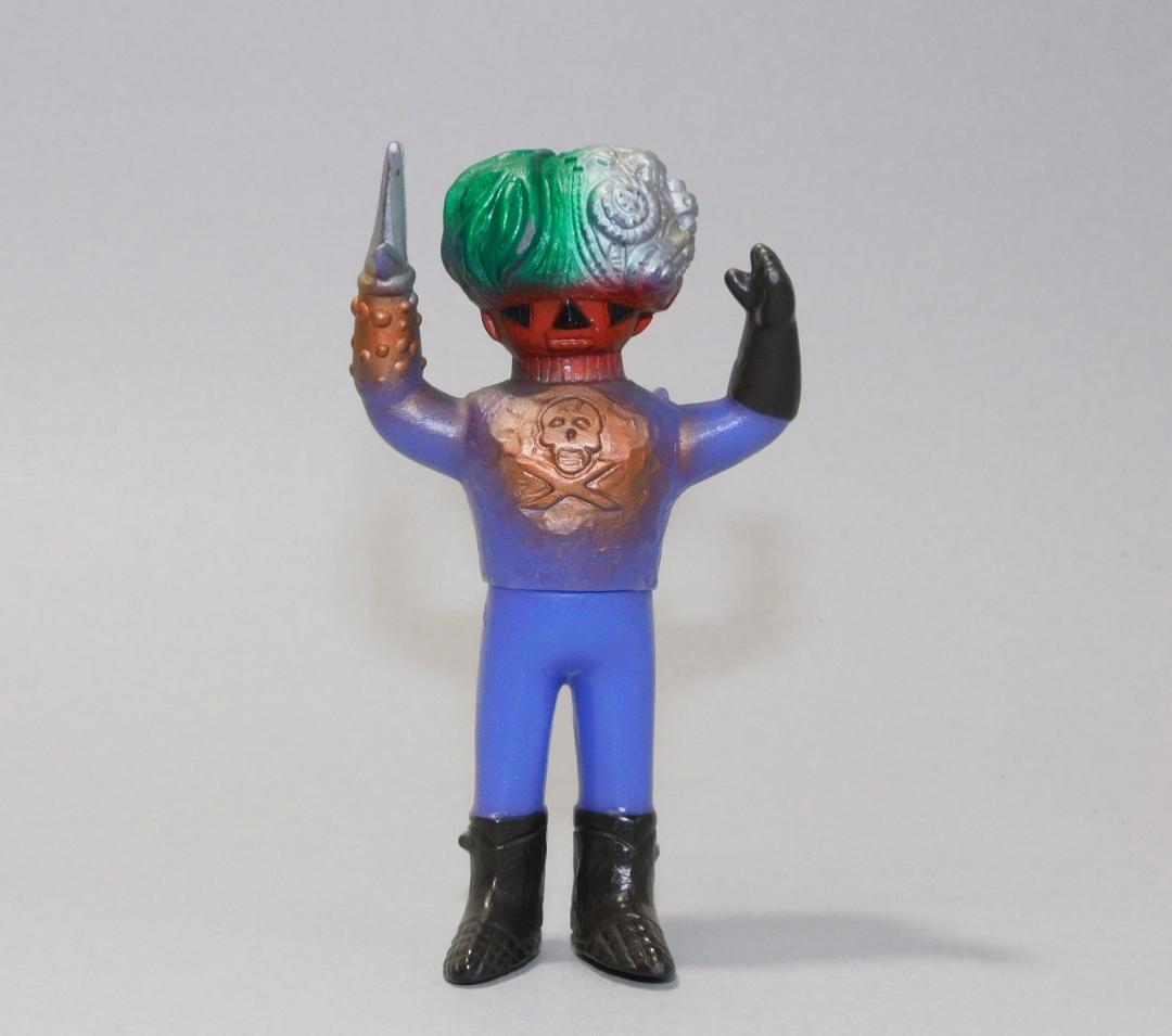 当時物 中嶋製作所 アストロミュー5 デビルバドー ソフビ 人形 レトロ