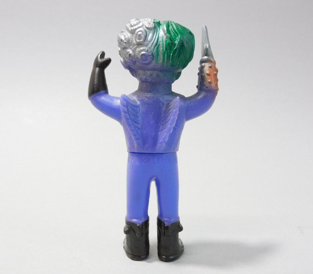 当時物 中嶋製作所 アストロミュー5 デビルバドー ソフビ 人形 レトロ