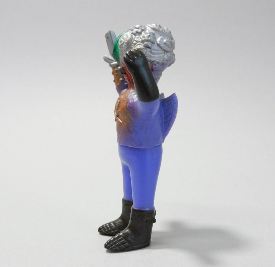 当時物 中嶋製作所 アストロミュー5 デビルバドー ソフビ 人形 レトロ