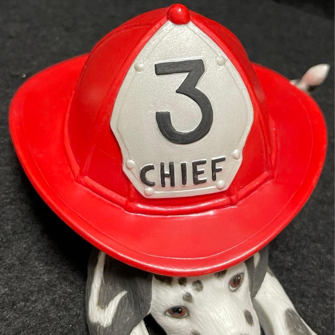 1993年ダルメシアンの子犬　陶器製　置物2個セット