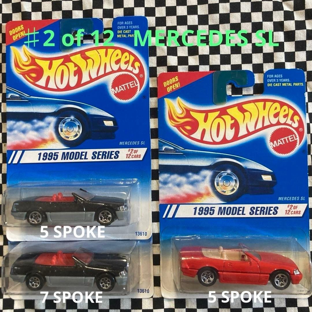 ホットウィール1995年NEW MODEL SERIES+バリエーション計30台