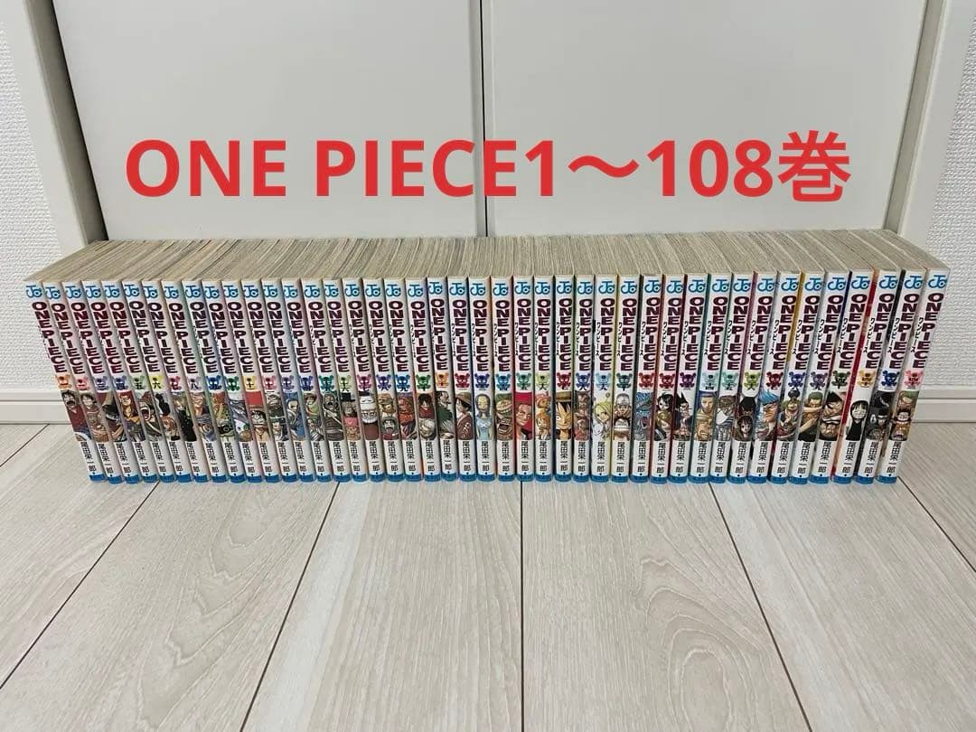 ONE PIECEワンピース1〜108巻＋映画特典