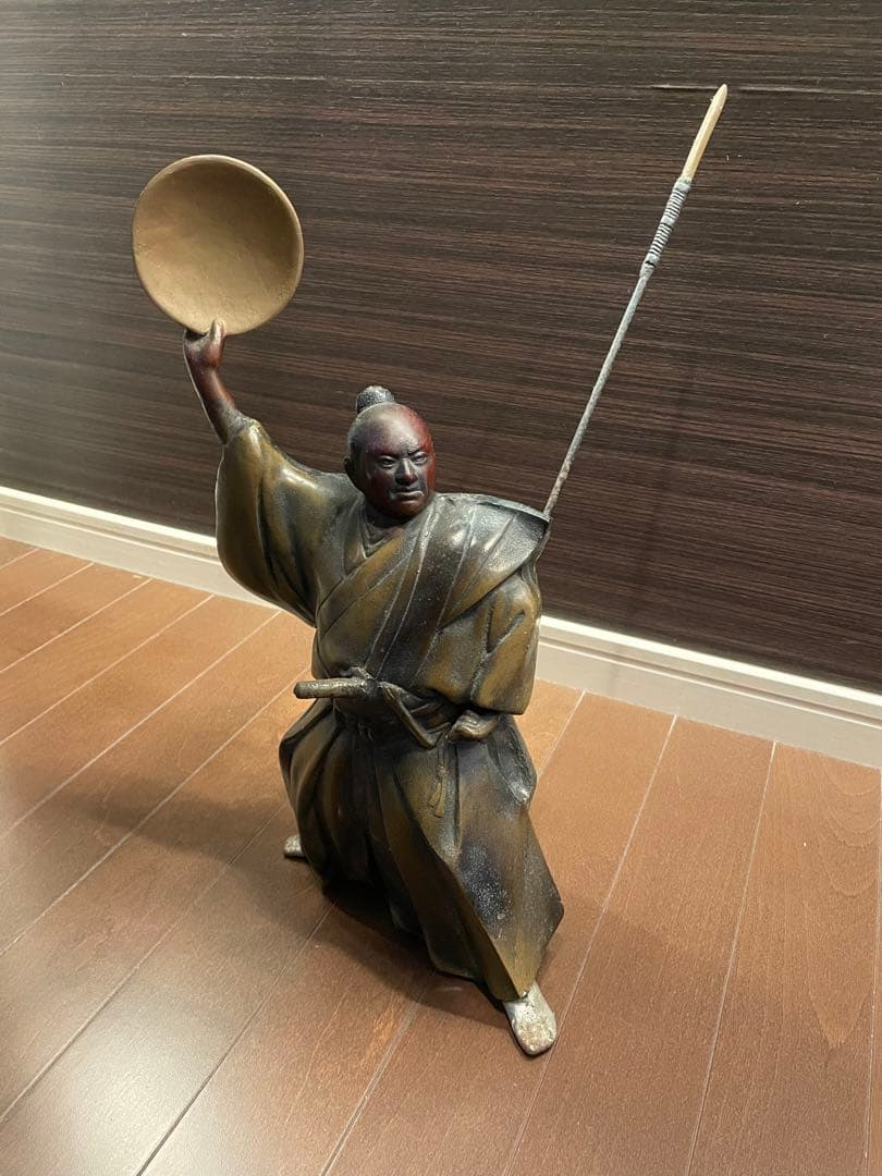 骨董品　武士　置き物　インテリア