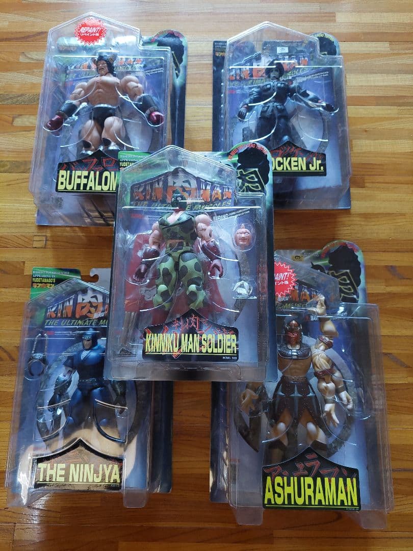 浪漫堂　キン肉マン　王位争奪編 超人血盟軍をイメージした 5体セット