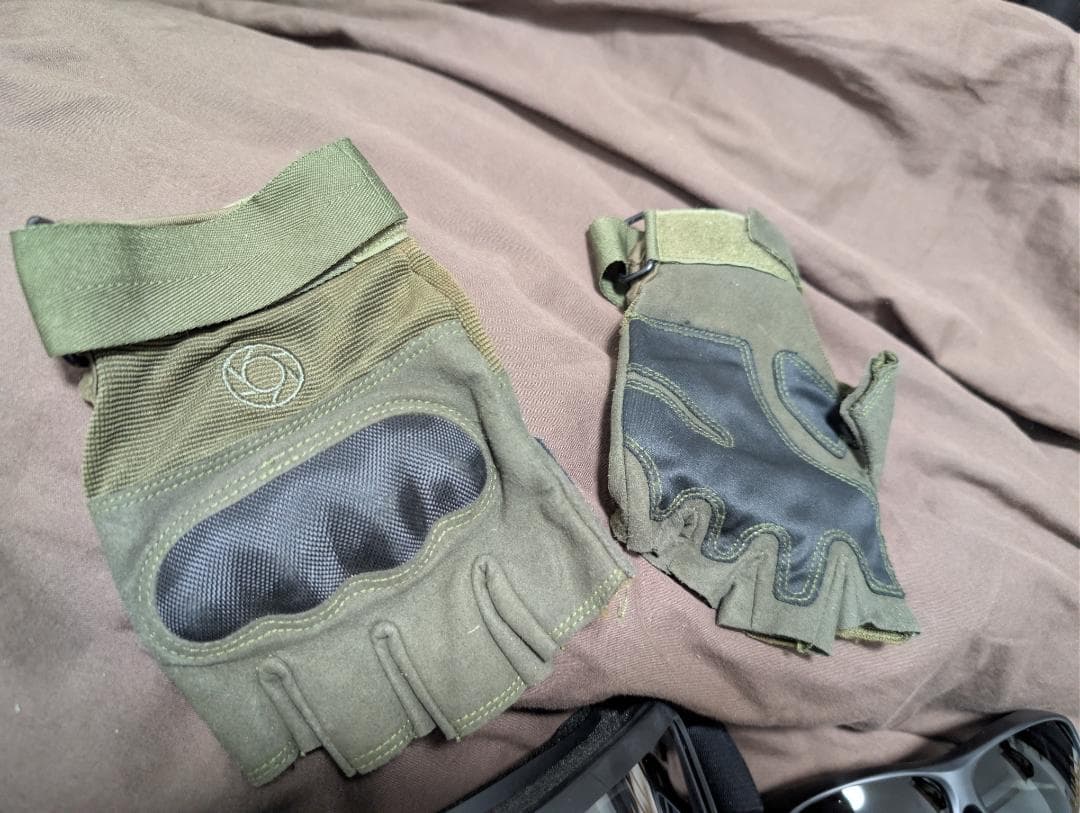 (官品) 台湾陸軍実物戦闘個装セット(背嚢 ゴーグル プロテクター 中華民国)