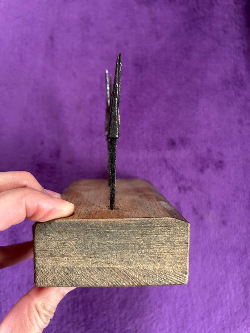 鉄製武具 矢尻 オブジェ 5点セット インテリア