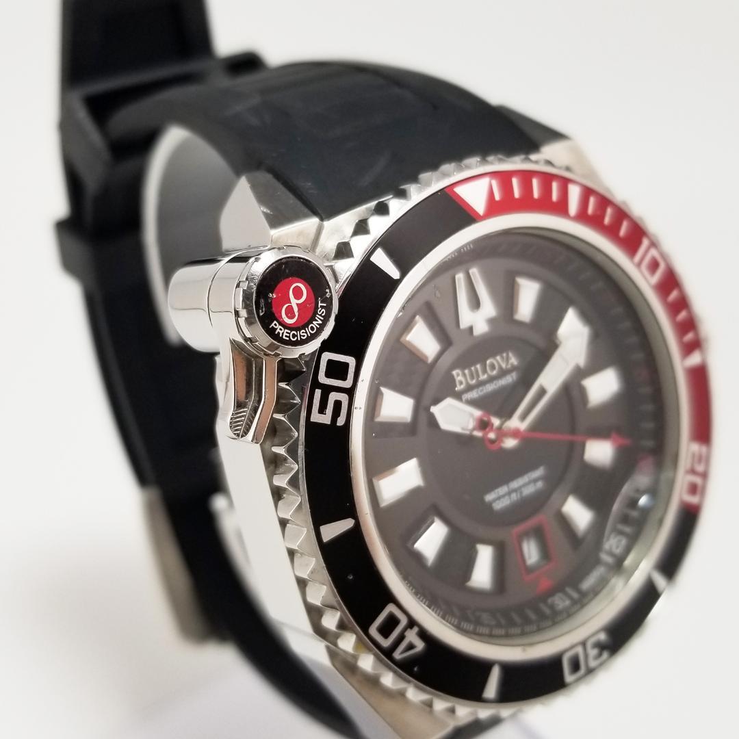 BULOVA ブローバ プレシジョニスト ブラック文字盤 C860983 稼働