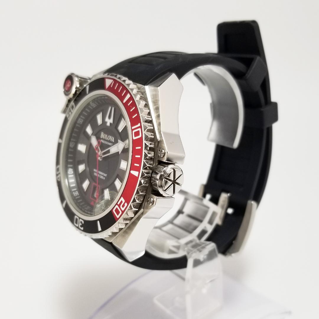 BULOVA ブローバ プレシジョニスト ブラック文字盤 C860983 稼働