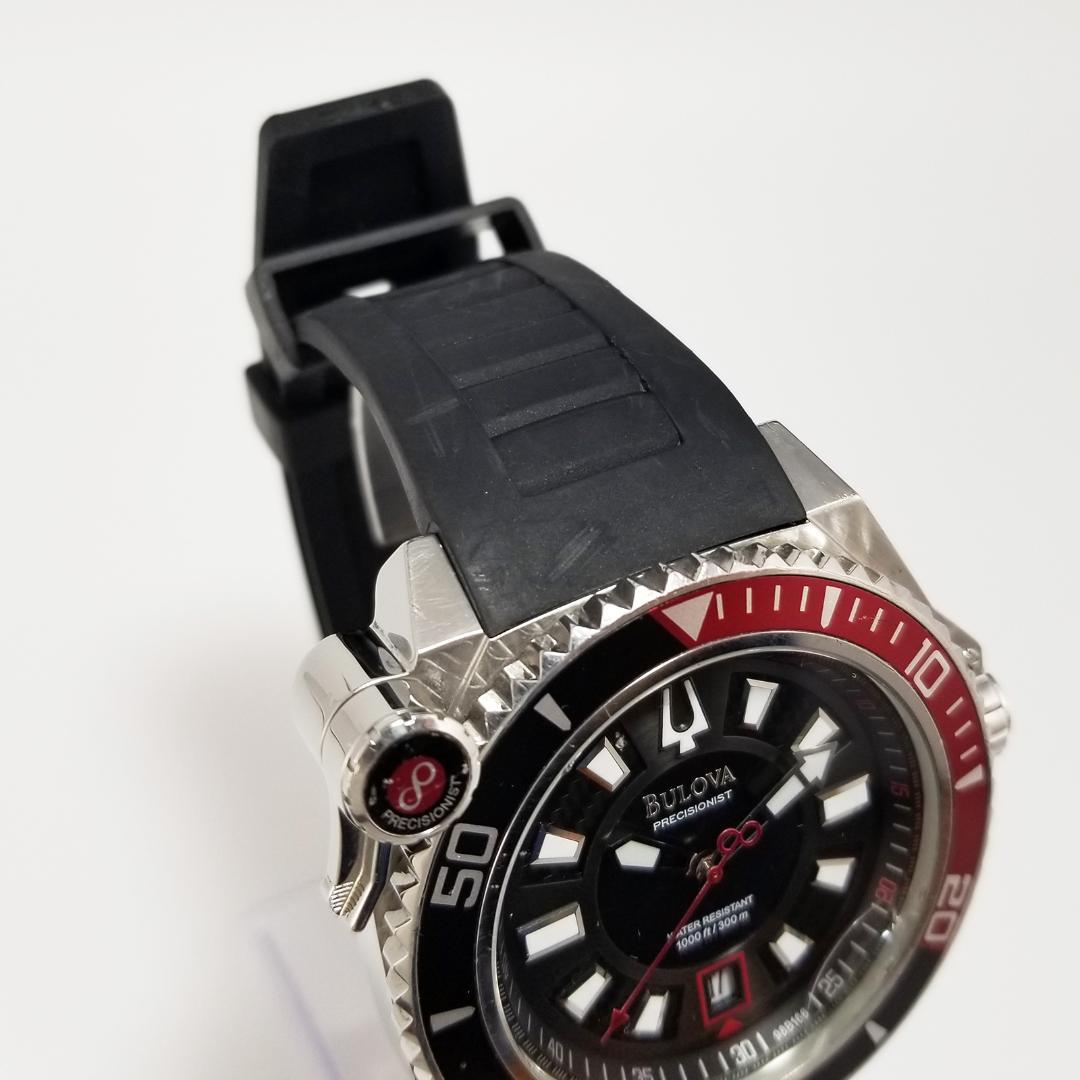BULOVA ブローバ プレシジョニスト ブラック文字盤 C860983 稼働