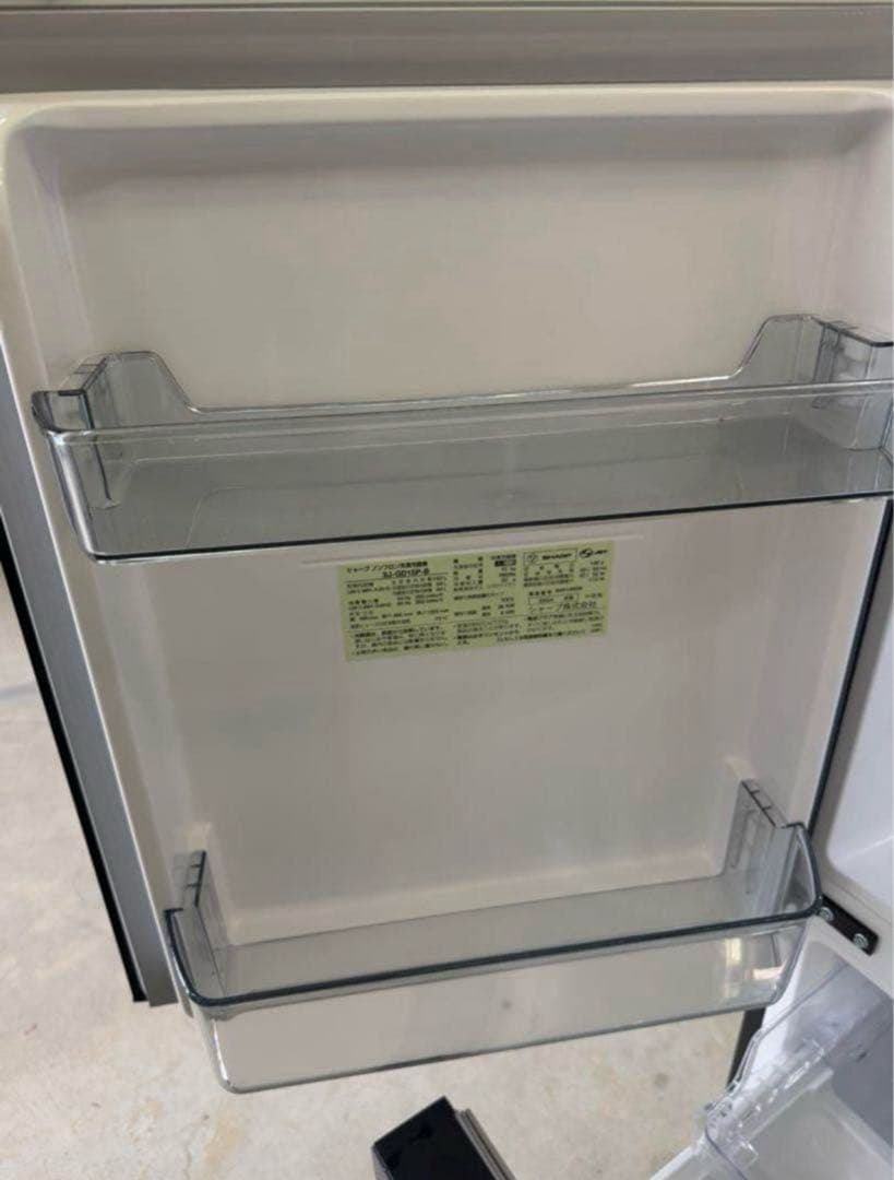 【高年式】 2024年式 152L SHARP 冷蔵庫 SJ-GD15P-B