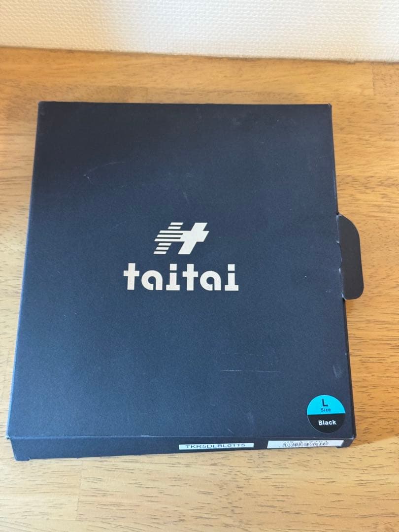 taitai ブラック パワーループプロネックレス L