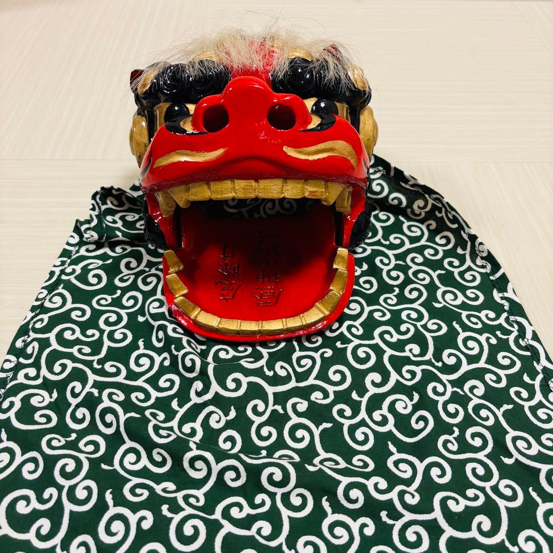 獅子頭　Japanese lion head縁起物
