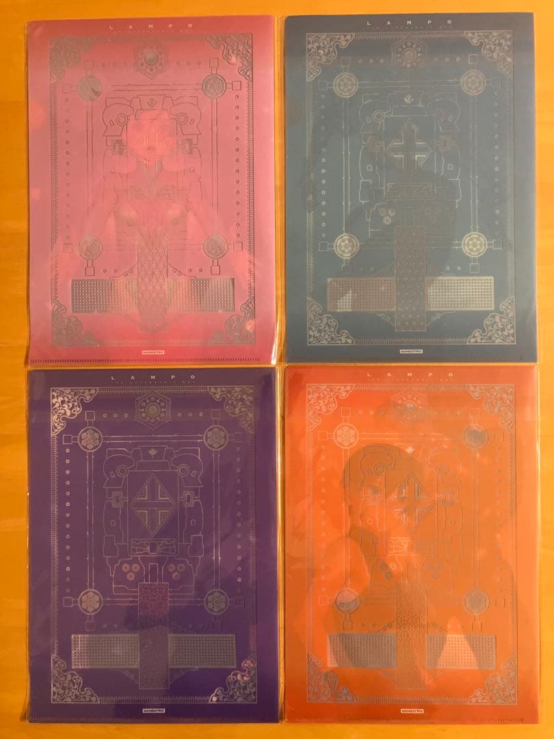上山徹郎 LAMPO A4クリアファイルセット 電人ファウスト 復刻計画