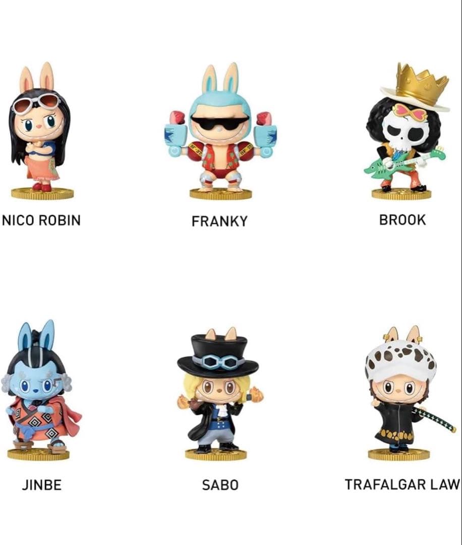 限定 POPMART LABUBU × ONE PIECE アソートボックス