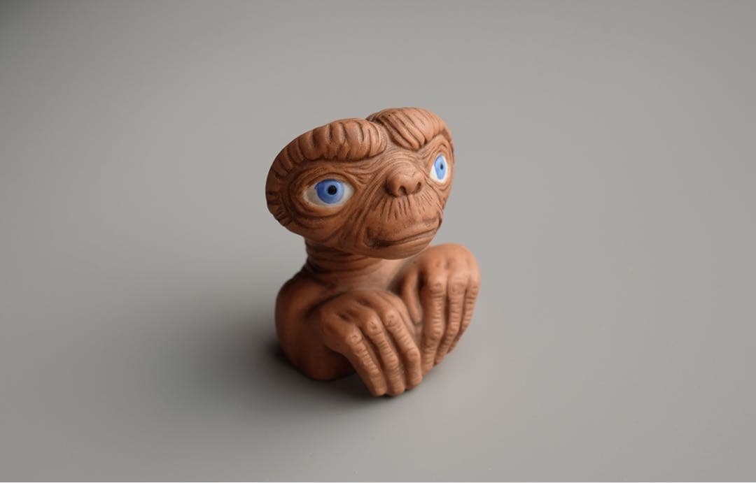 E.T. フィギュア 陶器 ヴィンテージ 1983 AVON フチ子 ユニバ