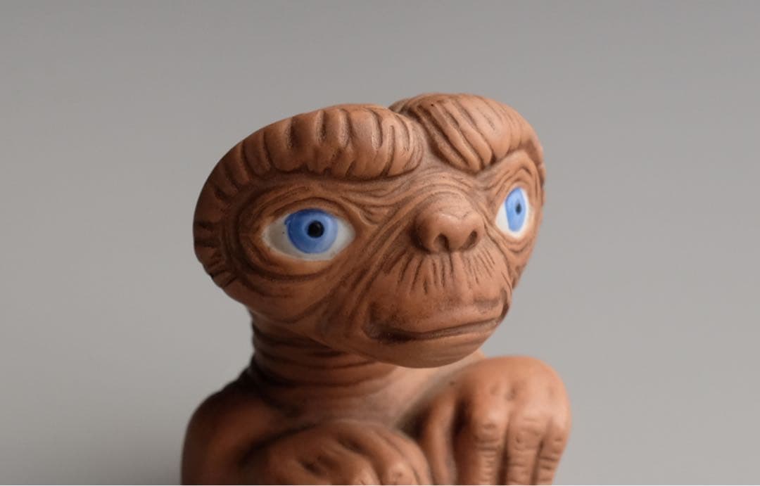 E.T. フィギュア 陶器 ヴィンテージ 1983 AVON フチ子 ユニバ