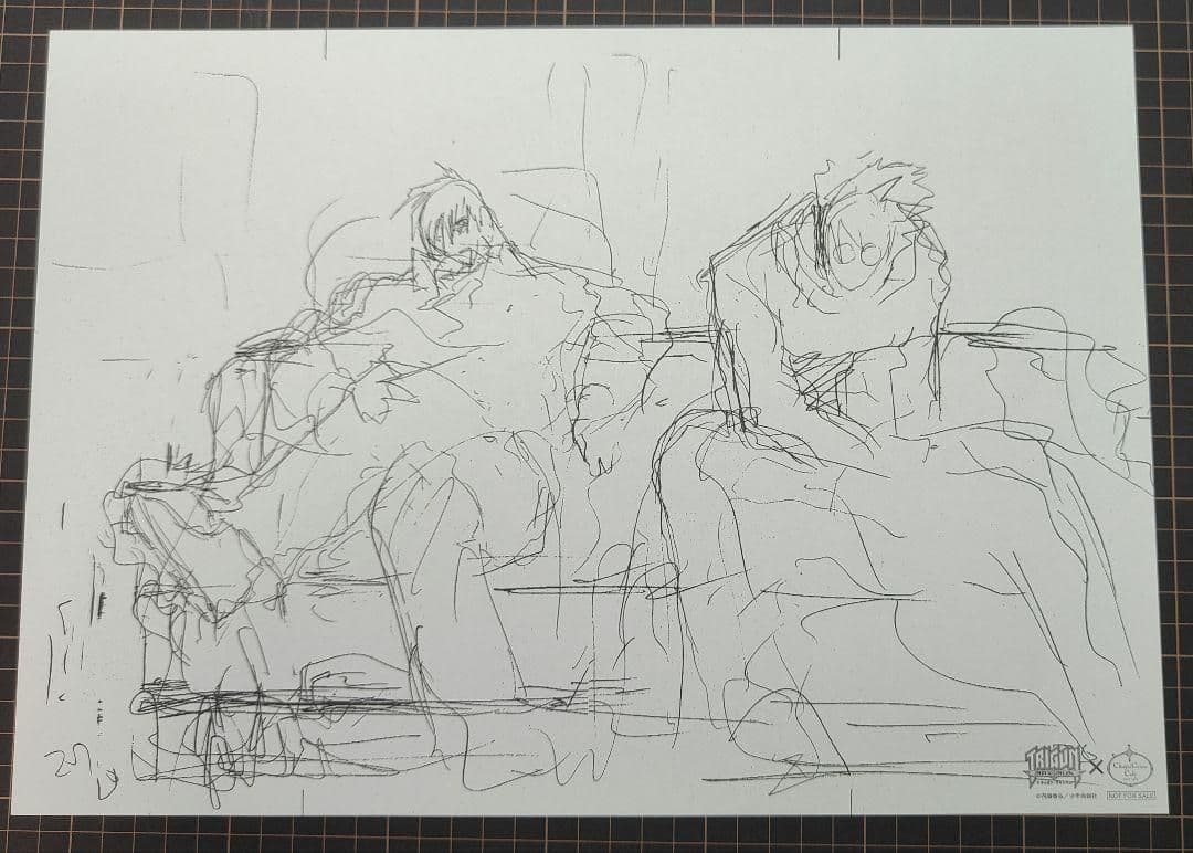 A3サイズ コンプリート 後半 全9種 非売品 トライガン カフェ ラフ