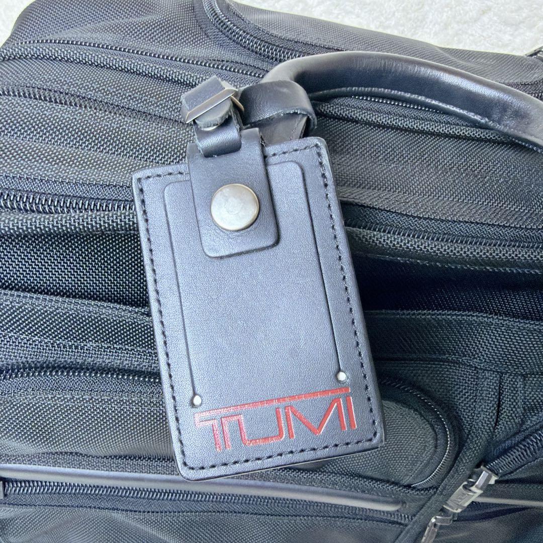 【美品】TUMI キャリーケース 2輪 機内持ち込み可 ビジネス 出張 多収納