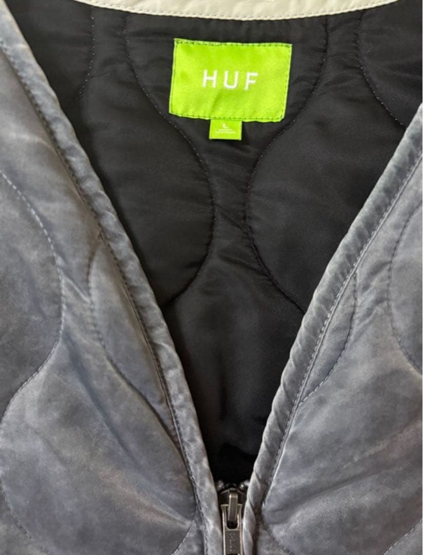 美品❗️定価22,000円 22AW HUF ハフ キルティング ベスト