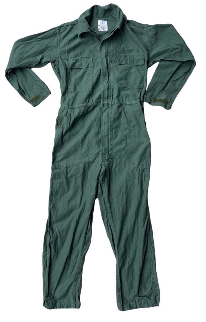 米軍本物ユーティリティカバーオールMサイズ100％コットン1997年官給品