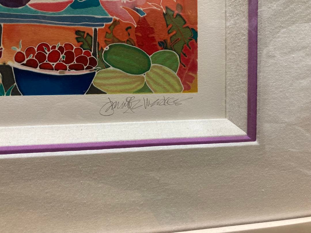 ジェニファー・マークス　　シルクスクリーン